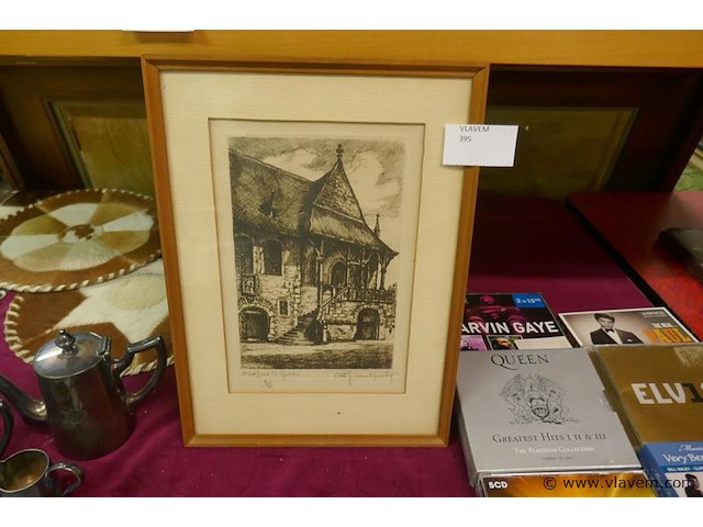 Pentekening - afbeelding 1 van  2