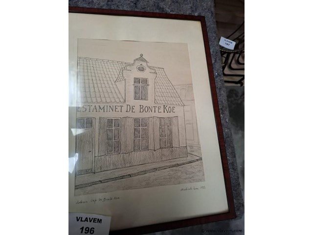 Pentekening - afbeelding 1 van  3