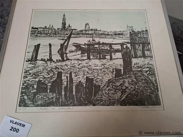 Pentekening - afbeelding 1 van  3