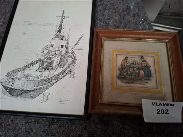 Pentekening - afbeelding 1 van  5