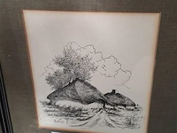 Pentekening - afbeelding 1 van  2