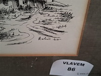 Pentekening - afbeelding 2 van  2