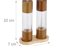 Peper en zout molen set - afbeelding 2 van  4