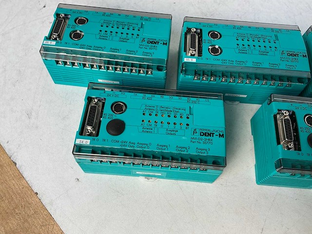 Pepperl+fuchs dent-m mvi-d2-2hrx evaluation unit (5x) - afbeelding 3 van  6