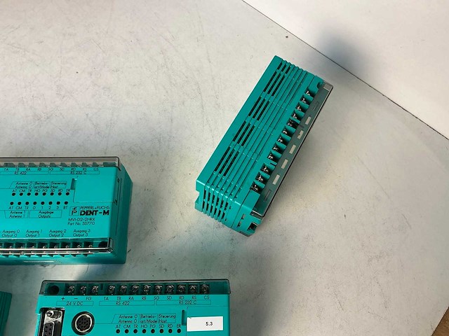 Pepperl+fuchs dent-m mvi-d2-2hrx evaluation unit (5x) - afbeelding 5 van  6