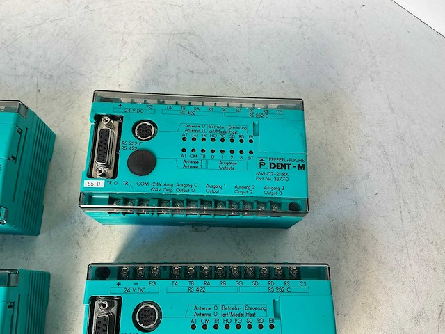 Pepperl+fuchs dent-m mvi-d2-2hrx evaluation unit (5x) - afbeelding 3 van  7