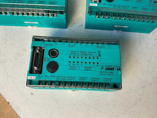 Pepperl+fuchs dent-m mvi-d2-2hrx evaluation unit (5x) - afbeelding 5 van  7