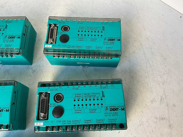 Pepperl+fuchs dent-m mvi-d2-2hrx evaluation unit (5x) - afbeelding 4 van  7
