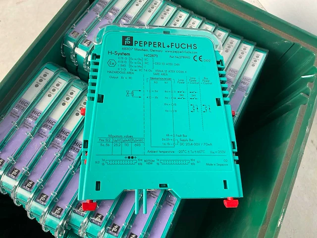 Pepperl+fuchs hic2873 scheidingsschakelaar (24x) - afbeelding 2 van  3