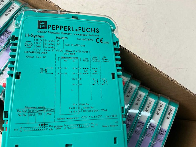 Pepperl+fuchs hic2873 solenoid driver (25x) - afbeelding 4 van  7