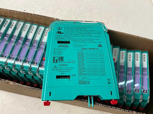 Pepperl+fuchs hic2873 solenoid driver (25x) - afbeelding 5 van  7