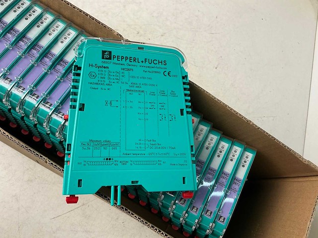 Pepperl+fuchs hic2873 solenoid driver (25x) - afbeelding 3 van  7