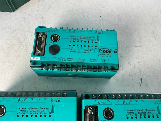 Pepperl+fuchs mvi-d2-2hrx ident-m rfid controller (5x) - afbeelding 3 van  5