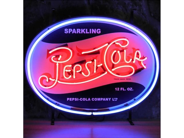 Pepsi neon sign - diverse lichtapparatuur - afbeelding 1 van  2