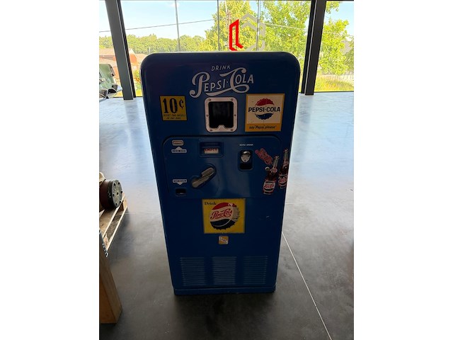 Pepsi vintage drankautomaat - afbeelding 2 van  3