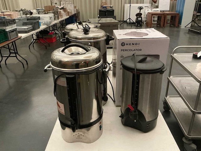 Percolator koffiemachine (7x) - afbeelding 2 van  3