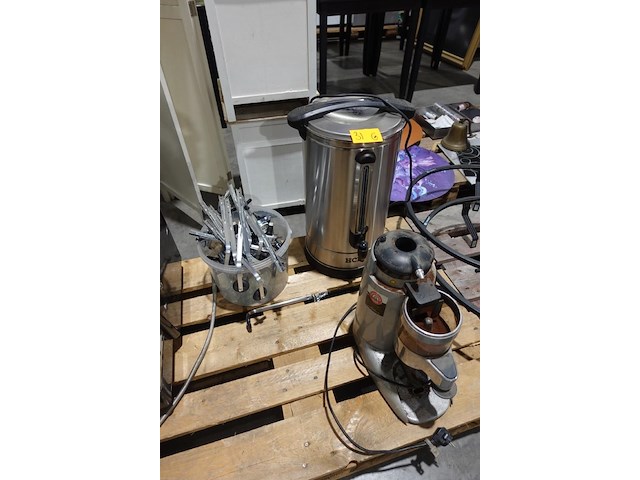 Perculator + bonenmaler - afbeelding 1 van  7