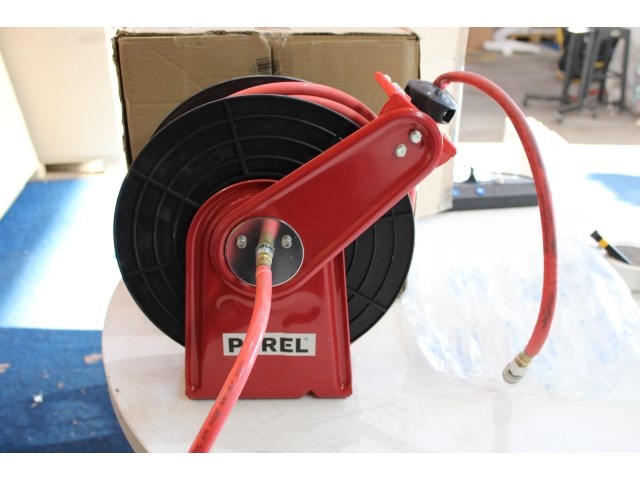 Perel automatische luchtslanghaspel 15 m - afbeelding 2 van  4