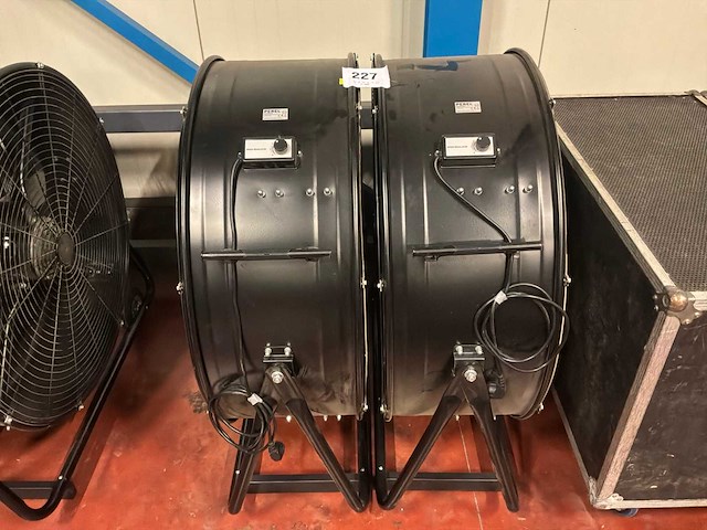 Perel cfan0490 vloerventilator 90cm (2x) - afbeelding 6 van  6