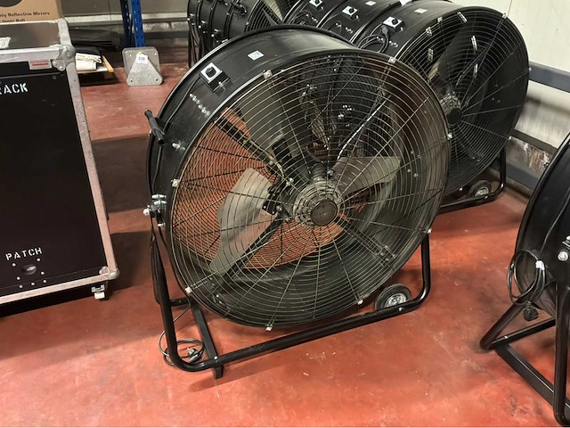 Perel cfan0490 vloerventilator 90cm (4x) - afbeelding 1 van  6