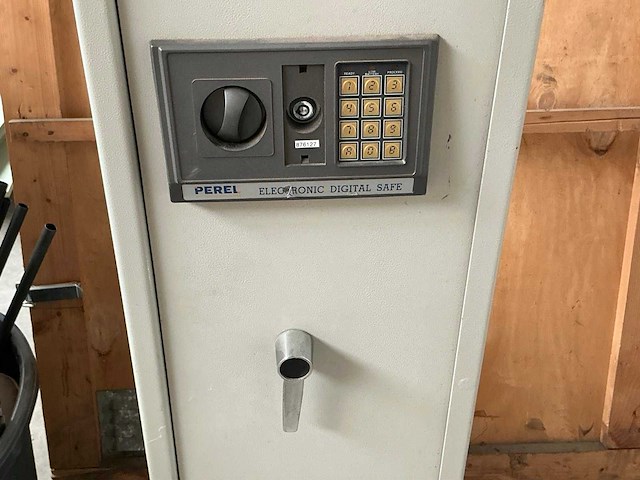 Perel electronic digital kluis - afbeelding 1 van  1