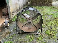 Perel industriële vloerventilator - afbeelding 3 van  10