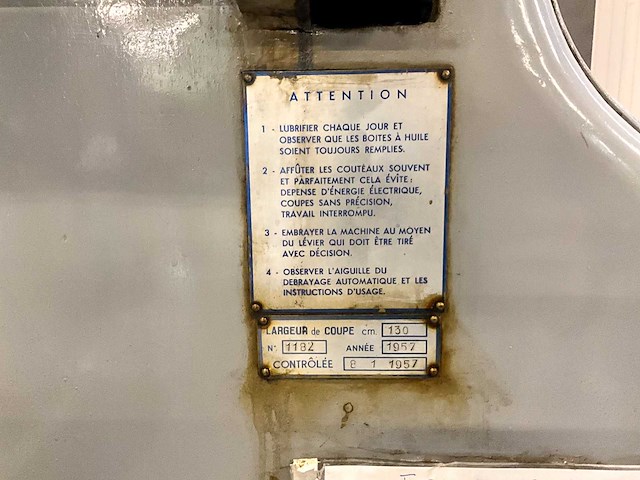 Perfecta pivano vellen formaat snijmachine - afbeelding 14 van  25