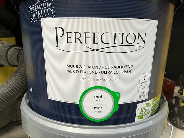 Perfection verf mat wit 20l/200m2 - afbeelding 2 van  2