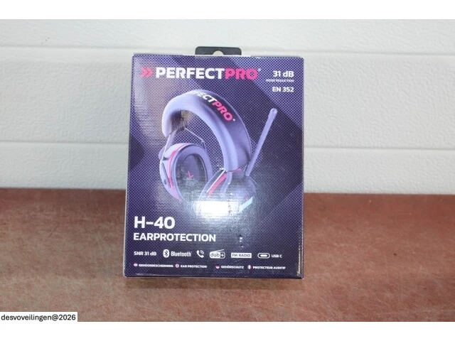 Perfectpro headphone h-40 dab+ / fm - afbeelding 2 van  3