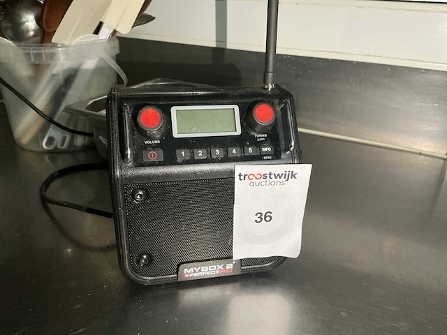 Perfectpro mybox 2 radio - afbeelding 1 van  2