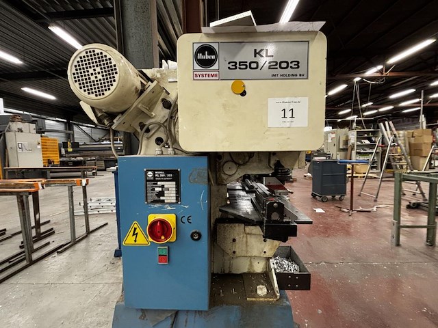 Perforeermachine mubea kl350/203 - afbeelding 3 van  11