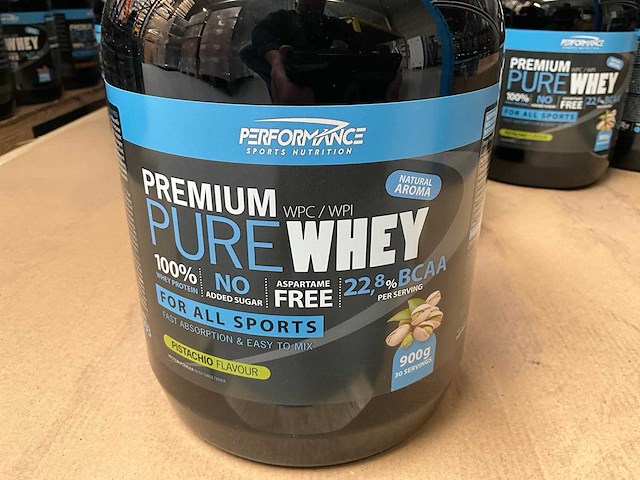 Performance sports nutrition premium pure whey voedingssupplement (346x) - afbeelding 20 van  22
