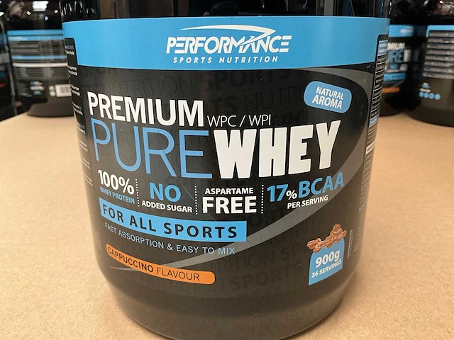 Performance sports nutrition premium pure whey voedingssupplement (346x) - afbeelding 2 van  21