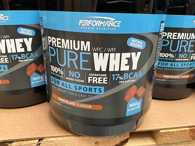 Performance sports nutrition premium pure whey voedingssupplement (346x) - afbeelding 11 van  21