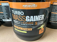 Performance sports nutrition turbo mass gainer voedingssupplement (304x) - afbeelding 9 van  14