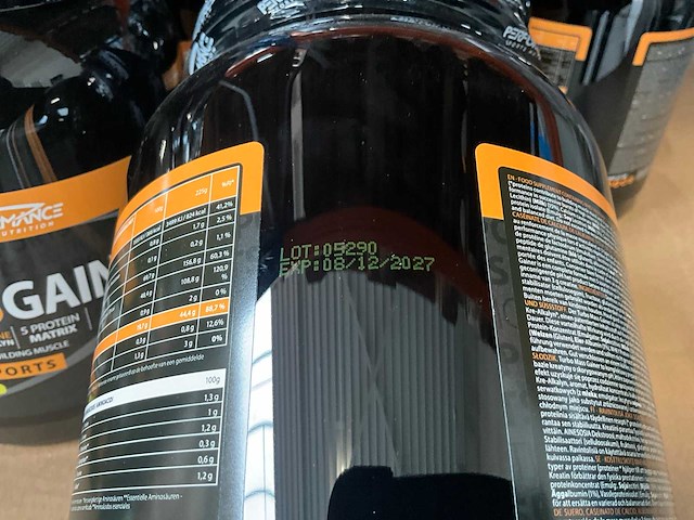 Performance sports nutrition turbo mass gainer voedingssupplement (304x) - afbeelding 3 van  14