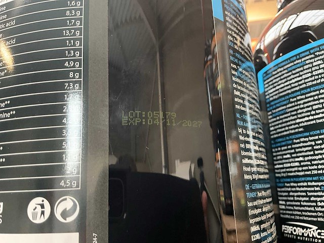 Performance sports nutrition voedingssupplement (190x) - afbeelding 21 van  21