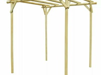 Pergola, afm 200x200x200 cm - afbeelding 2 van  3