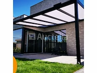 Pergola's van 6x3m ral 7016 (kit klaar om in te zetten)