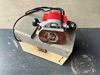 Perles houtfreesmachine met geleide-inrichting en houten opbergkist - afbeelding 2 van  4