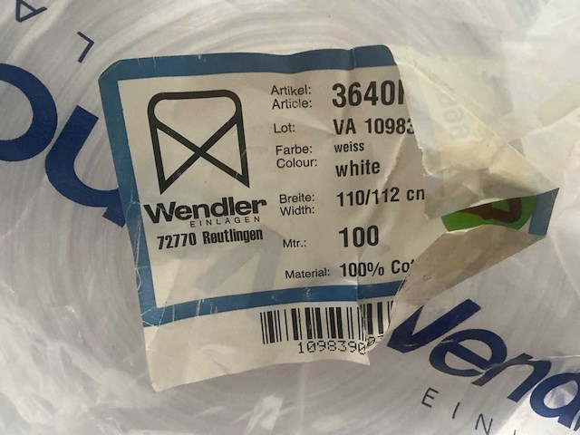Permess / wendler - textile roll (27x) - afbeelding 7 van  7