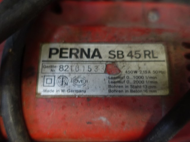 Perna boormachine (na te zien) - afbeelding 2 van  4