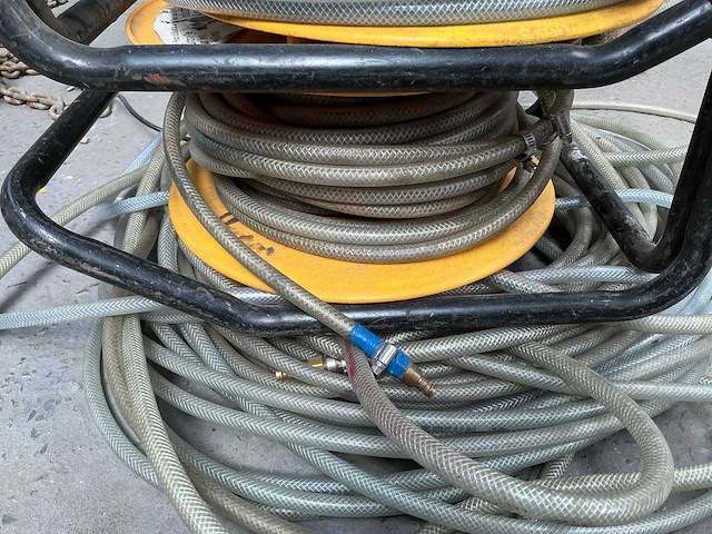 Perslucht slang / haspel (2x) - afbeelding 5 van  8