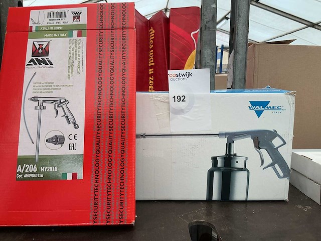 Perslucht spuitpistool (2x) - afbeelding 1 van  1