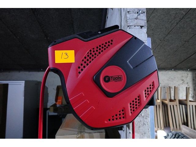 Persluchtkabel op haspel f tools - afbeelding 1 van  3