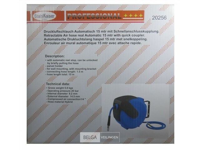 Persluchtslang automaat - afbeelding 2 van  2