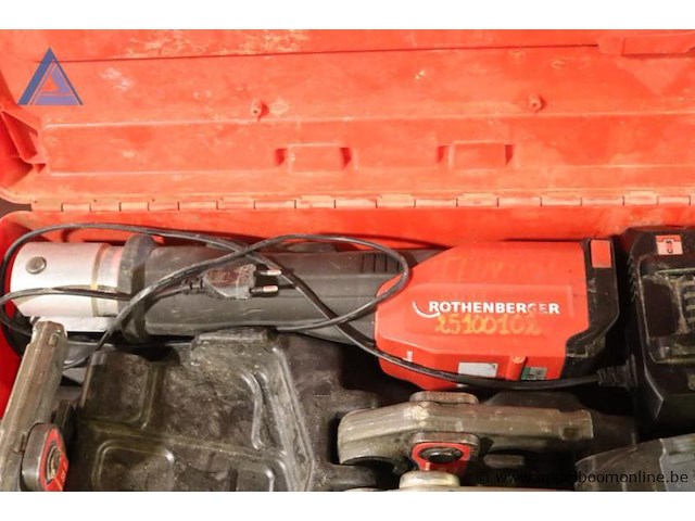 Persmachine - rothenberger - toebehoren - persbekken, opladers - afbeelding 3 van  3