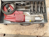 Persmachine ridgid met persbekken - afbeelding 1 van  1