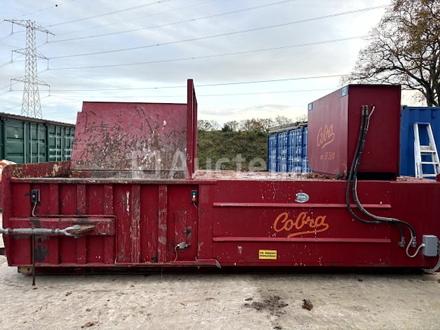 Persmachine voor containers cobra - afbeelding 8 van  17