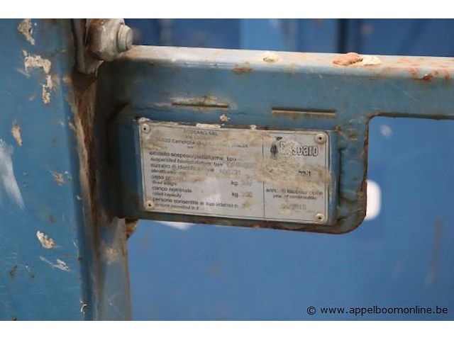 Personenkooi boscaro cfp-g20, cap 300kg, bj 2016 - afbeelding 3 van  3